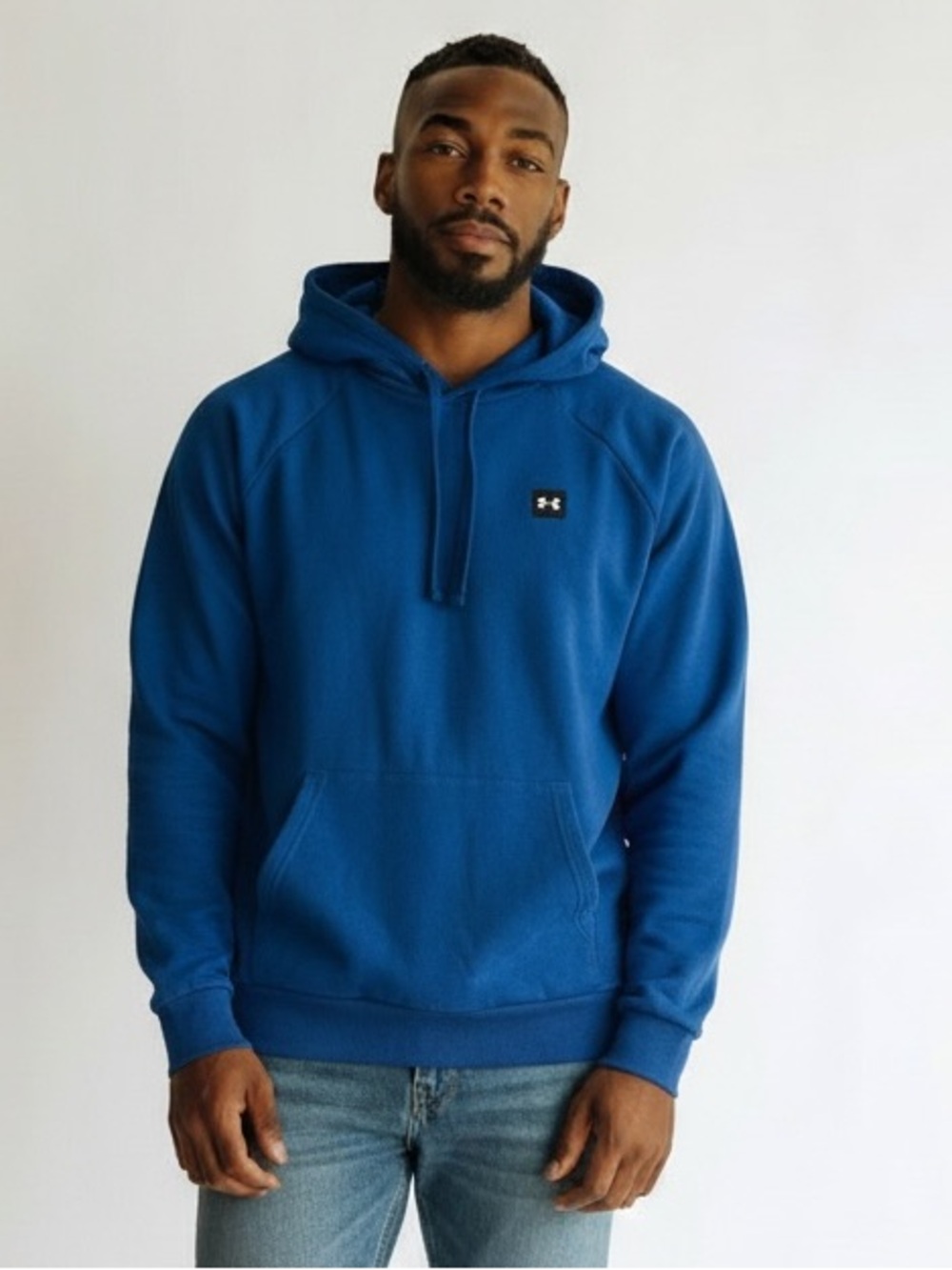 Under Armour // Men's Royal Blue Hooded Pullover // Sweater Hoodie